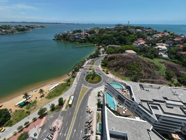 Enseada do Suá visto do alto