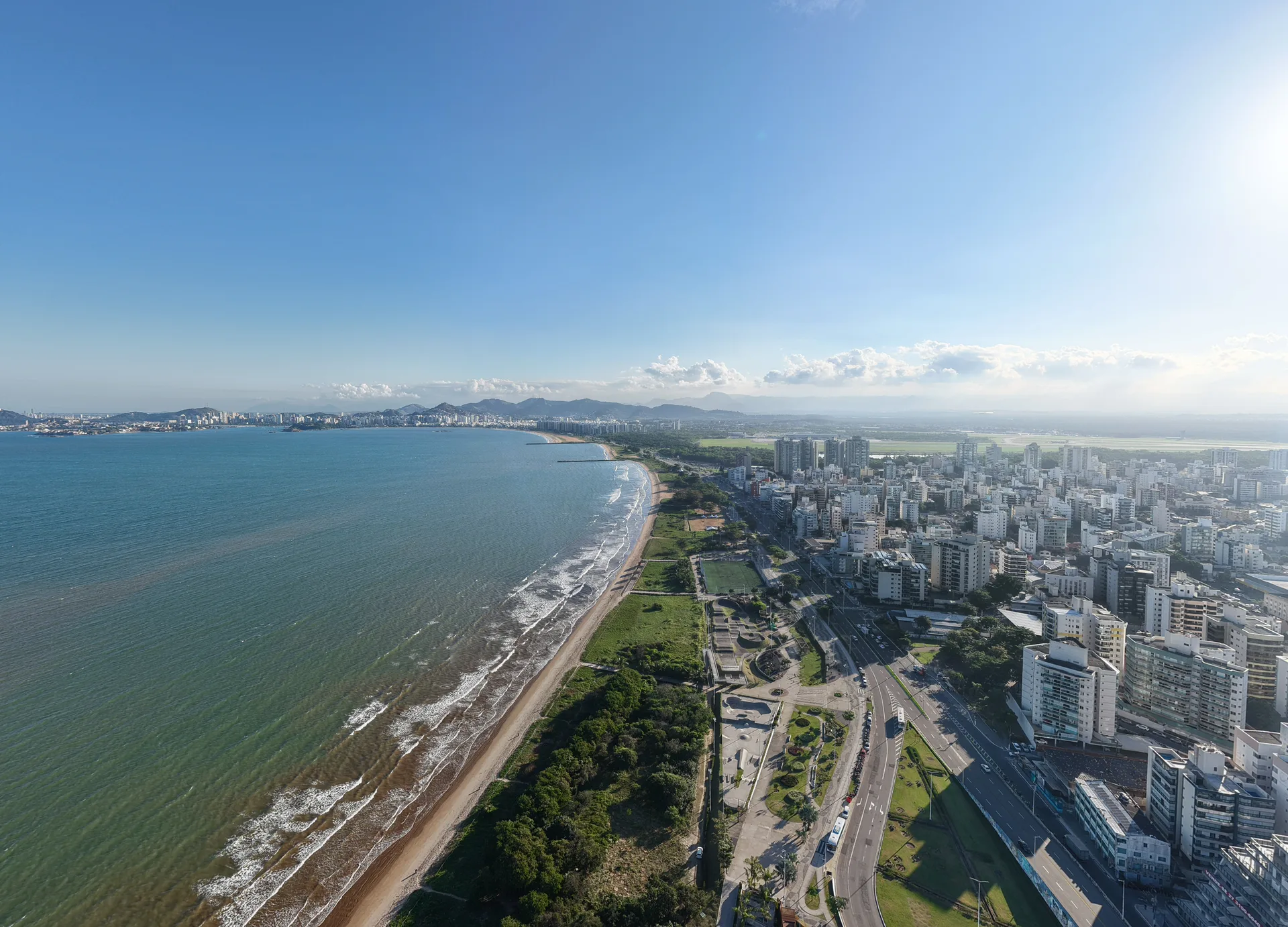 Vista aérea de Jardim Camburi, Vitória
