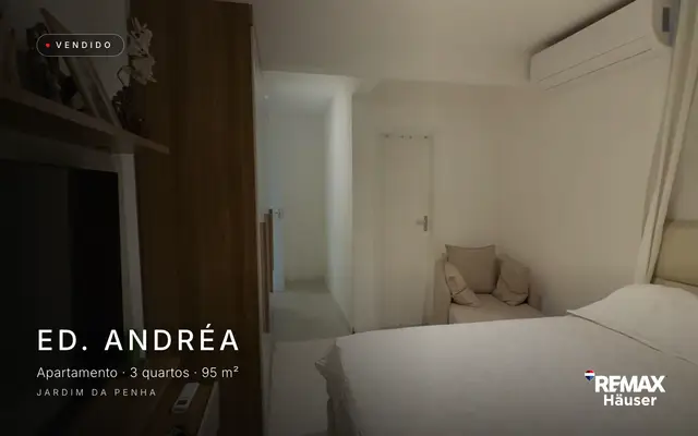 Ed. Andréa, Apartamento · 3 quartos · 95 m², vendido pela Häuser em Jardim da Penha