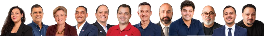O time da Häuser reunido