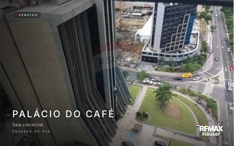 Palácio do Café, Sala comercial, vendido pela Häuser na Enseada do Suá