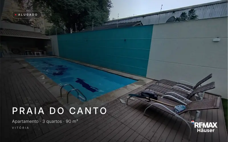 Apartamento, Apartamento · 3 quartos · 90 m², alugado pela Häuser na Praia do Canto