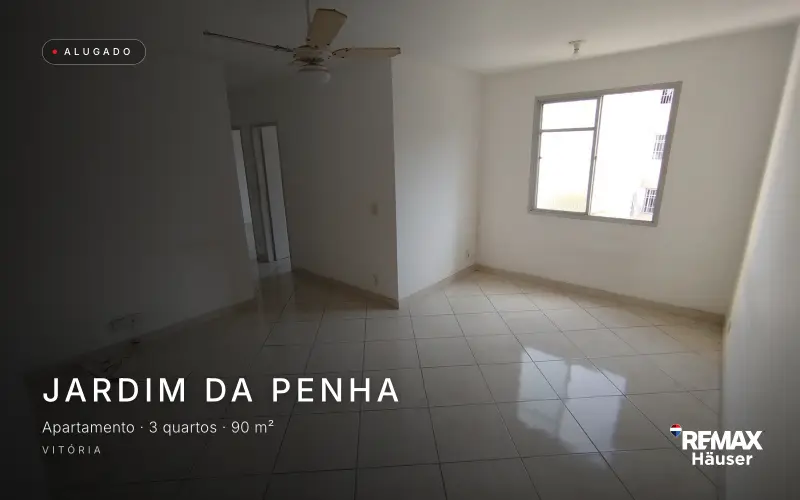 Apartamento, Apartamento · 3 quartos · 90 m², alugado pela Häuser em Jardim da Penha