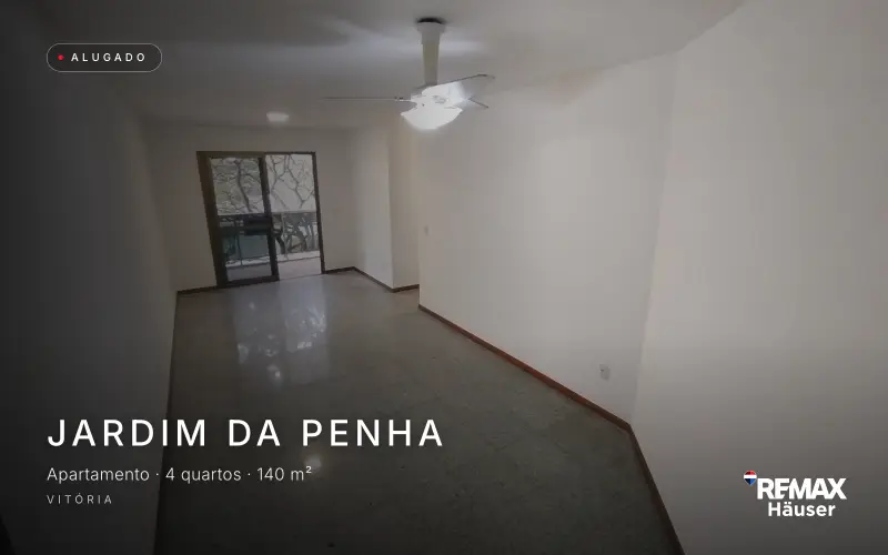 Apartamento, Apartamento · 4 quartos · 140 m², alugado pela Häuser em Jardim da Penha