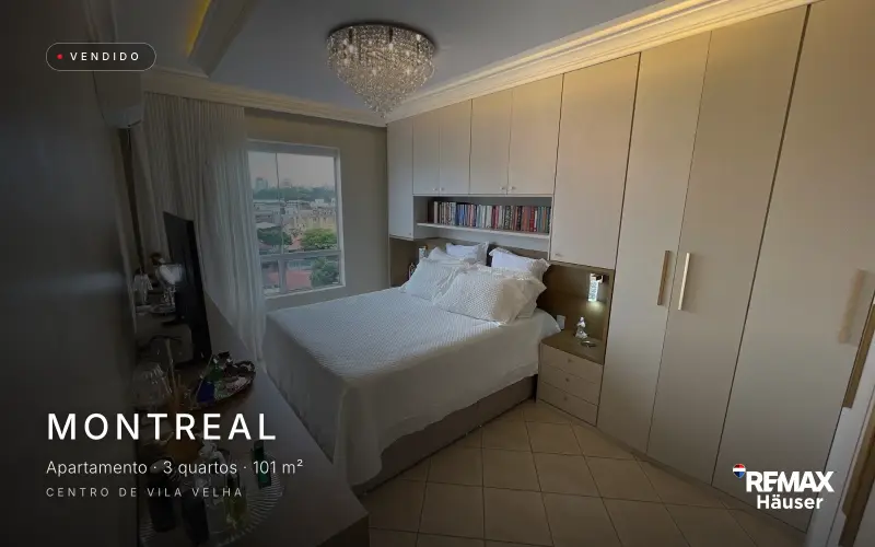Montreal, Apartamento · 3 quartos · 101 m², vendido pela Häuser no Centro de Vila Velha