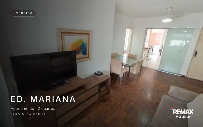 Ed. Mariana, Apartamento · 2 quartos, vendido pela Häuser em Jardim da Penha