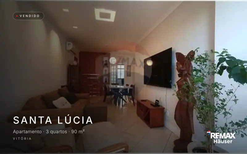 Apartamento, Apartamento · 3 quartos · 90 m², vendido pela Häuser em Santa Lúcia