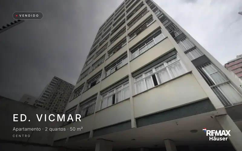 Ed. Vicmar, Apartamento · 2 quartos · 50 m², vendido pela Häuser no Centro