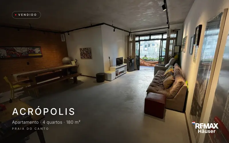Acrópolis, Apartamento · 4 quartos · 180 m², vendido pela Häuser na Praia do Canto