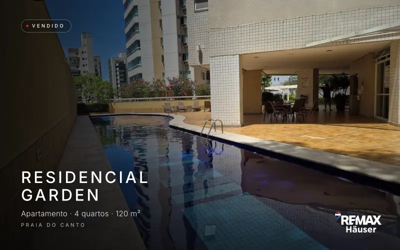 Residencial Garden, Apartamento · 4 quartos · 120 m², vendido pela Häuser na Praia do Canto