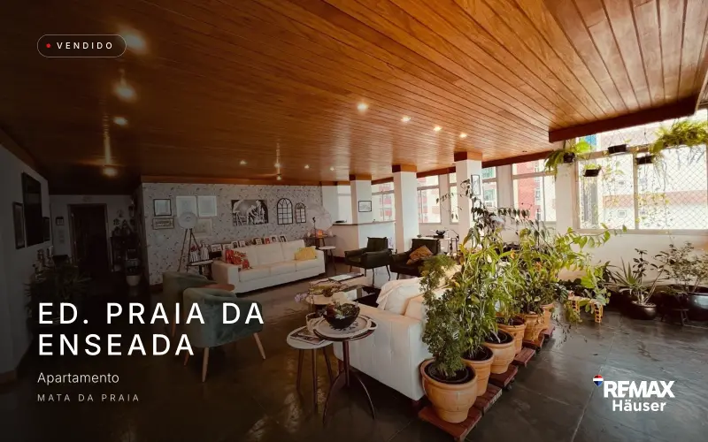 Ed. Praia da Enseada, Apartamento, vendido pela Häuser na Mata da Praia