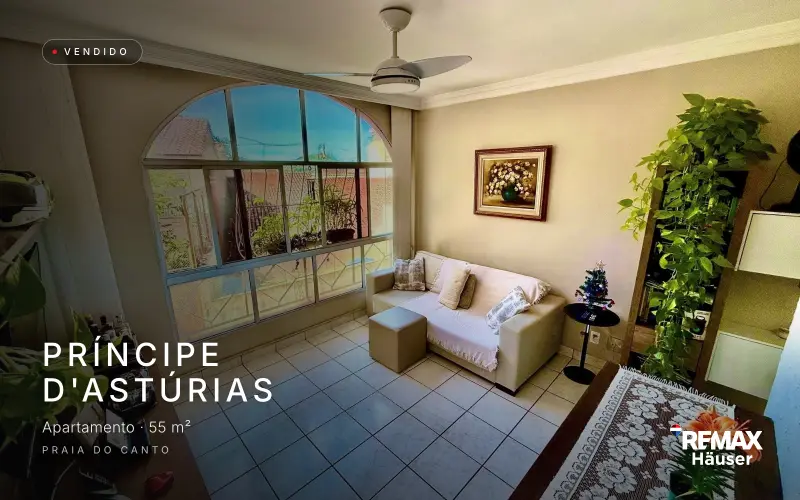 Príncipe d'Astúrias, Apartamento · 55 m², vendido pela Häuser na Praia do Canto