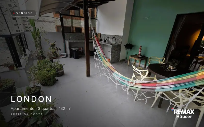 London, Apartamento · 3 quartos · 132 m², vendido pela Häuser na Praia da Costa