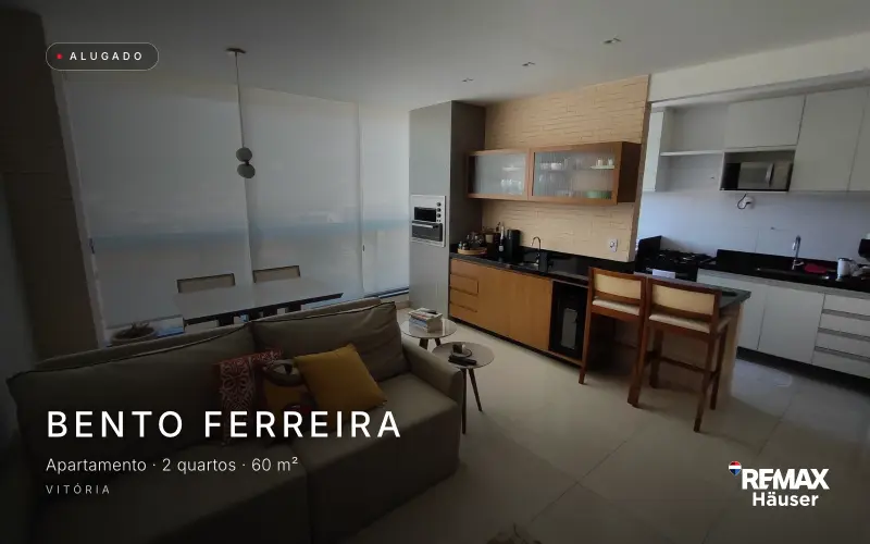 Apartamento, Apartamento · 2 quartos · 60 m², alugado pela Häuser em Bento Ferreira