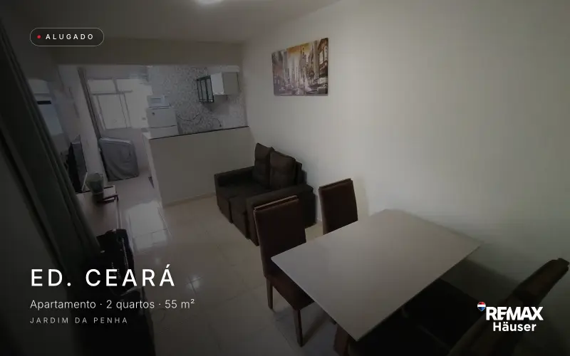 Ed. Ceará, Apartamento · 2 quartos · 55 m², alugado pela Häuser em Jardim da Penha