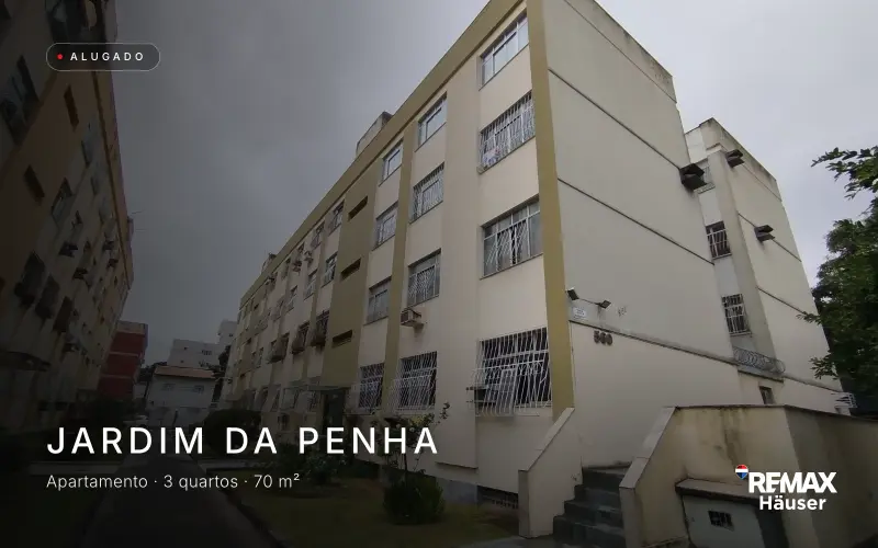 Apartamento, Apartamento · 3 quartos · 70 m², alugado pela Häuser em Jardim da Penha