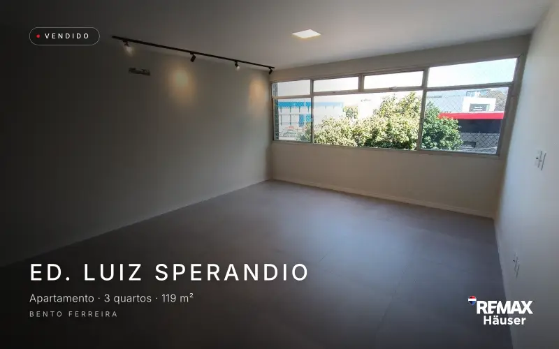 Ed. Luiz Sperandio, Apartamento · 3 quartos · 119 m², vendido pela Häuser em Bento Ferreira