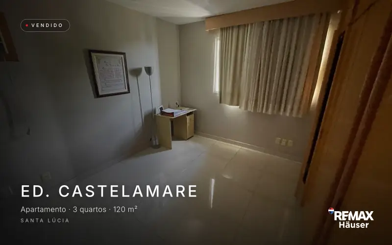 Ed. Castelamare, Apartamento · 3 quartos · 120 m², vendido pela Häuser em Santa Lúcia