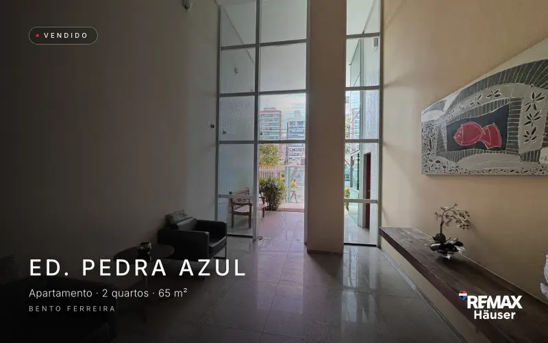 Ed. Pedra Azul, Apartamento · 2 quartos · 65 m², vendido pela Häuser em Bento Ferreira