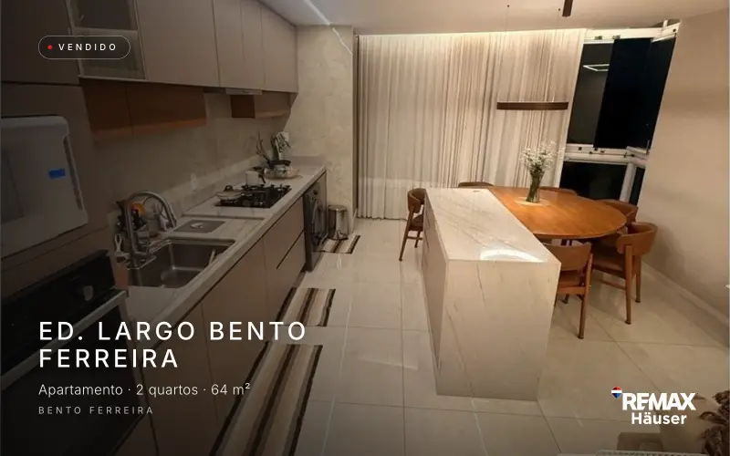 Ed. Largo Bento Ferreira, Apartamento · 2 quartos · 64 m², vendido pela Häuser em Bento Ferreira