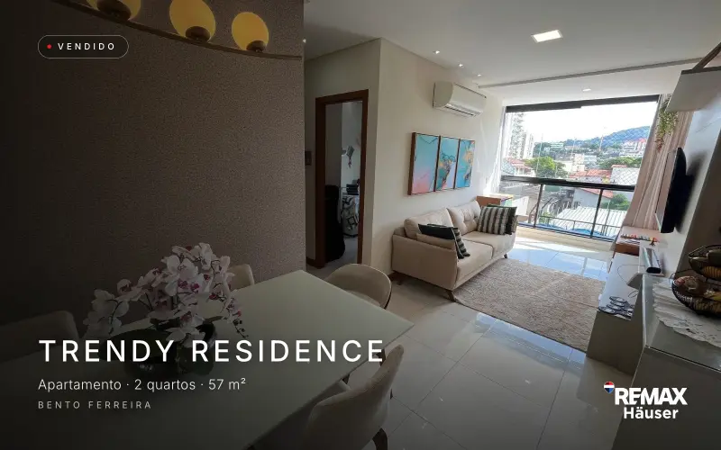 Trendy Residence, Apartamento · 2 quartos · 57 m², vendido pela Häuser em Bento Ferreira