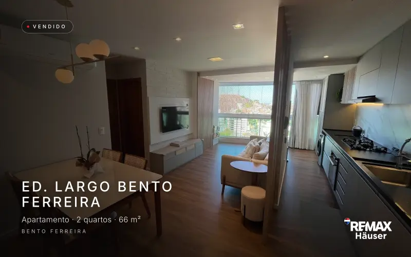 Ed. Largo Bento Ferreira, Apartamento · 2 quartos · 66 m², vendido pela Häuser em Bento Ferreira