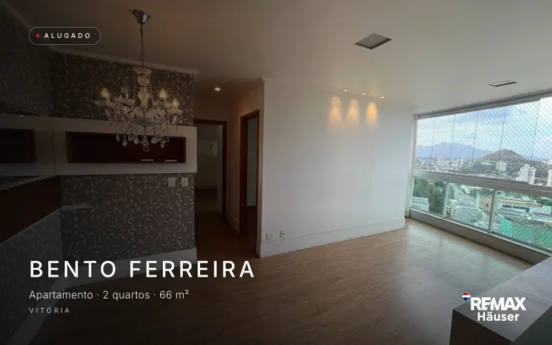 Apartamento, Apartamento · 2 quartos · 66 m², alugado pela Häuser em Bento Ferreira