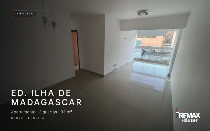 Ed. Ilha de Madagascar, Apartamento · 3 quartos · 93 m², vendido pela Häuser em Bento Ferreira
