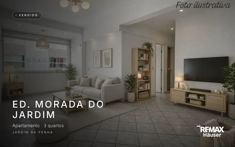 Ed. Morada do Jardim, Apartamento · 3 quartos, vendido pela Häuser em Jardim da Penha
