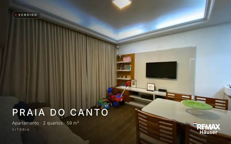 Apartamento, Apartamento · 2 quartos · 59 m², vendido pela Häuser na Praia do Canto